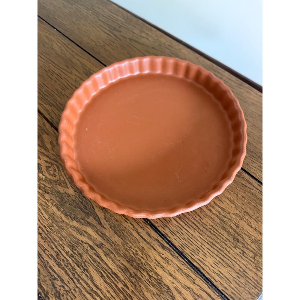 Copco Tart Pan Unisex 10" Terracotta Good Fluted Edge USA AU7 402